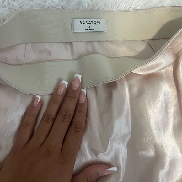 Aritzia Babaton
New Slip Satin Mini Skirt - Picture 3 of 3